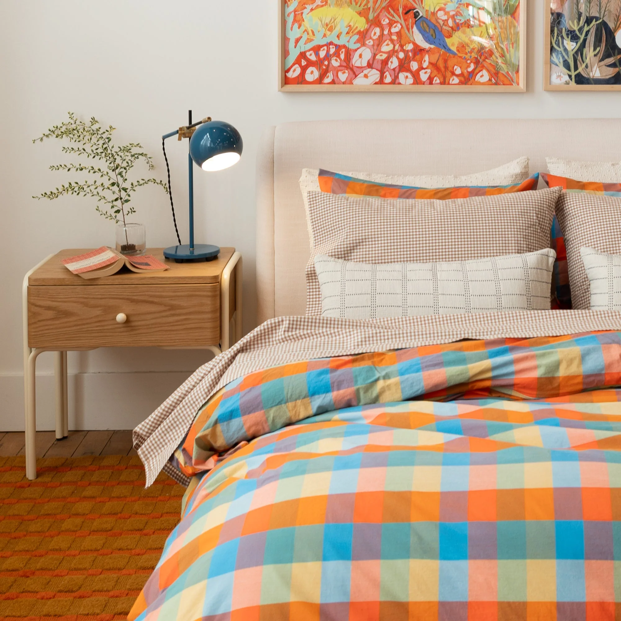 Woven Plaid Pillow Sham - Image 5