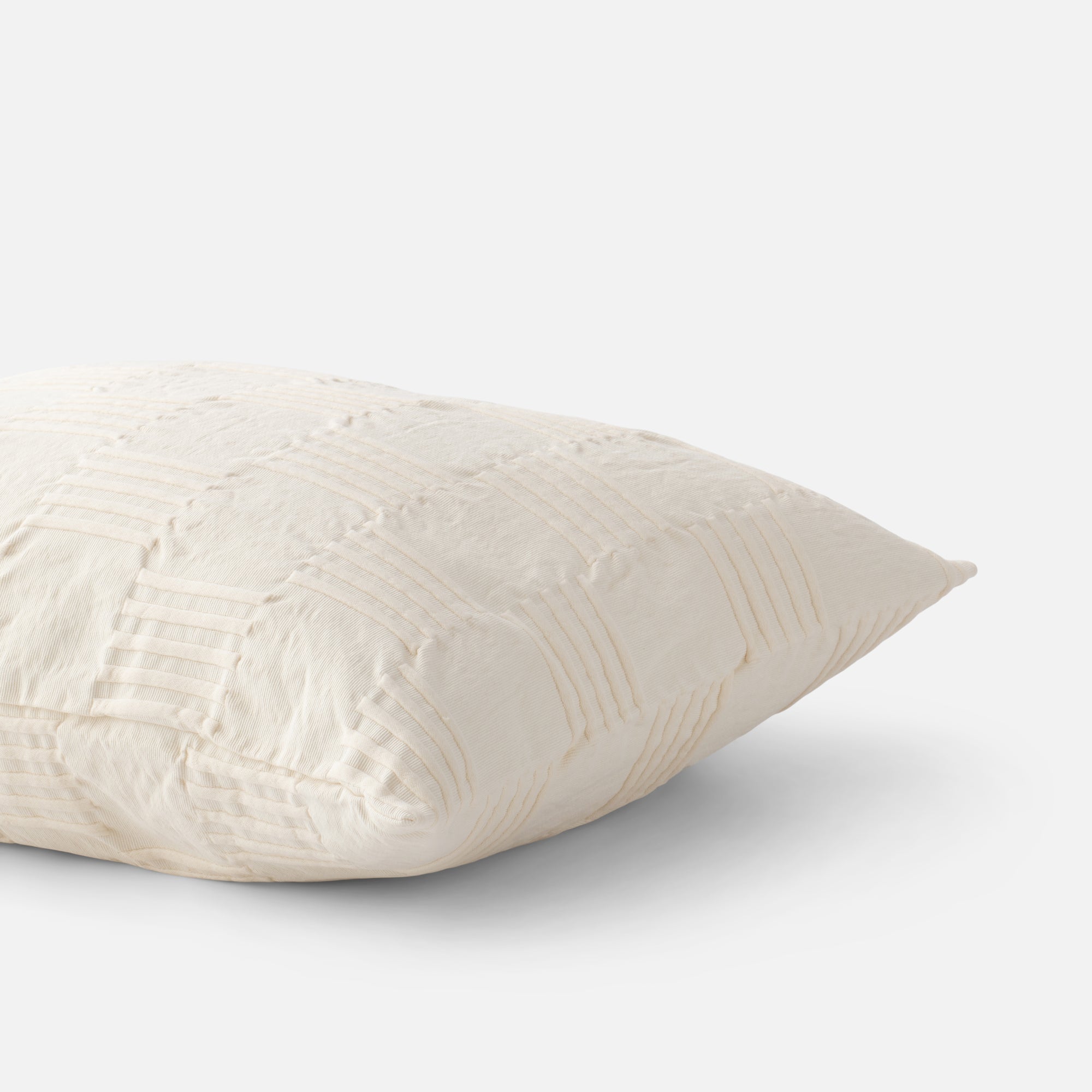 Woven Tally Pillow Sham - Image 3